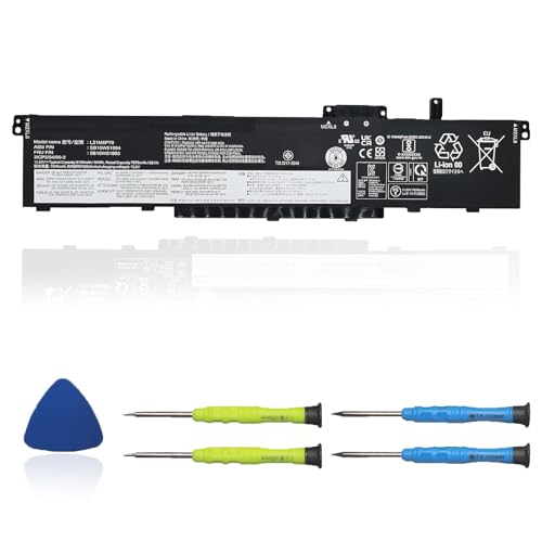 OUWEE L21M6P70 Laptop Battery Compatible with Lenovo ThinkPad P16 Gen 1st Series SB10W51994 5B10W51893 L21L6P70 SB10W51995 5B10W51894 94Wh 8120mAh 11.25V