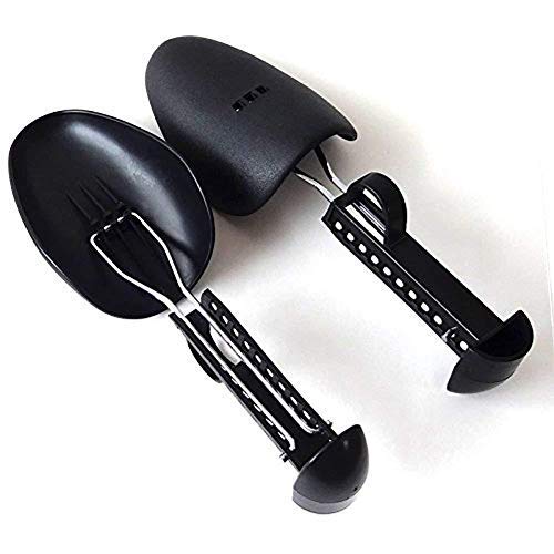 2 Pairs Practical Men And Women Portable Plastic Shoe Tree, Black, Size One Size #TOP1