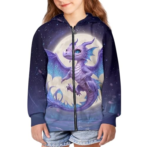 WELLFLYHOM Full Zip Hoodies Boys 6-16 Long Sleeve Sweatshirts Graphic Athletic Sweater Kids Novelty Tops Hoodie3