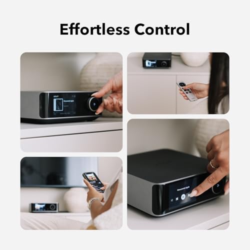 image for WiiM Amp Ultra with Voice Remote 2 | 100W Streaming Amplifier with Pre