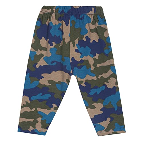 Image of miniklub Boys Blue Solid Pure Cotton Track Pants