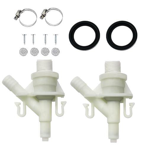 Valve de rechange pour toilettes de camping-car | Valve de chasse d'eau à pédale de camping-car – Outils d'intérieur de véhicule anti-fuite pour spectacles sur scène, tourisme, camping
