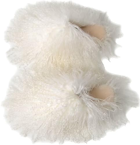 FurinFashion OSL1 Real Ostrich Fur Slippers For Women Girls Big Fluffy Feather Ladies Slides Outdoor Footwear Colorful Furry Long Hair Fur Shoes Holiday Wear