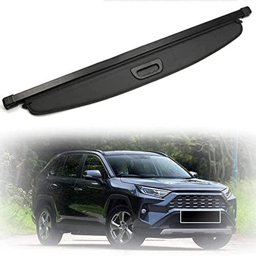 Coffre ArrièRe Auto RéTractable éTagèRes Pare-Soleils pour TOYOTA RAV4 2019-2021 Accessoires Antivol Garde Bagages Cargo Rangement Ombre Charge éTagèRe Cover