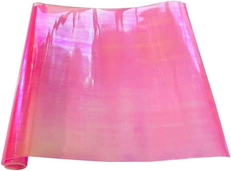 Image of HOME13 Self Adhesive Auto Car Tint Headlight Taillight Fog Light Vinyl Smoke Film Sheet Sticker Cover Car & Bike Protection Film (Chameleon Pink, 24x80 Inch)