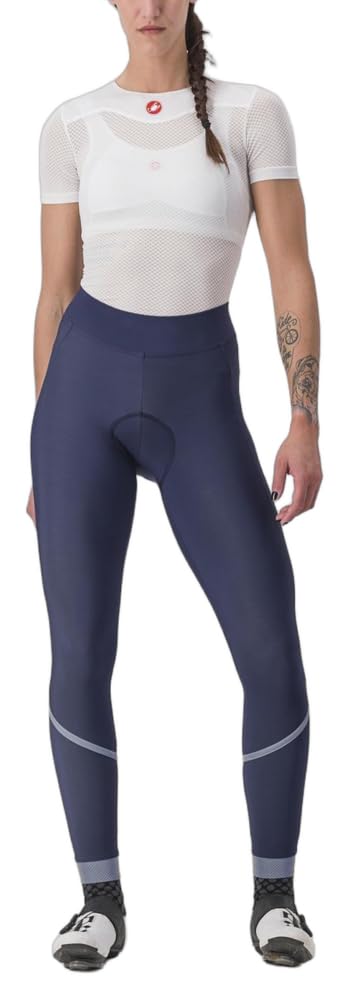 CASTELLI 4522551-424 VELOCISSIMA TH TIGHT Tights Women's BELGIAN BLUE/SILVER REFLEX Size S