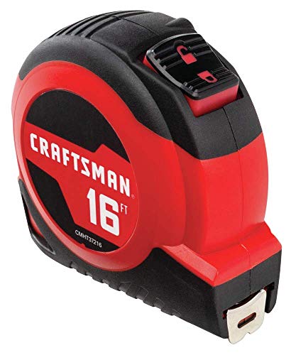 CRAFTSMAN Tape Measure, Self-Lock, 16-Foot (CMHT37216S)