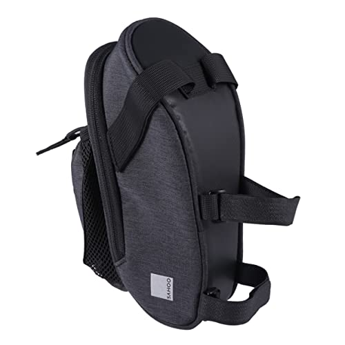 Hemoton Bike Trunk Bags Rear Rack Durable Easy to Install Reflective for Night Safety 1.8l Volume