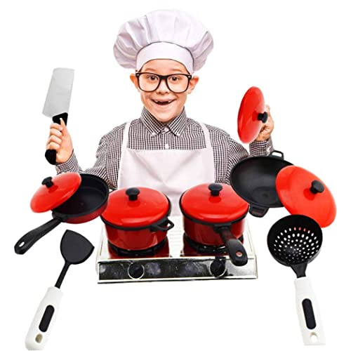 Sraeriot 13pcs/Set küche so tun Toys Kind kochtier Spiele spielküche Sets Rollenspiel Toys Kochen kochungen tensilien… – Bild 8
