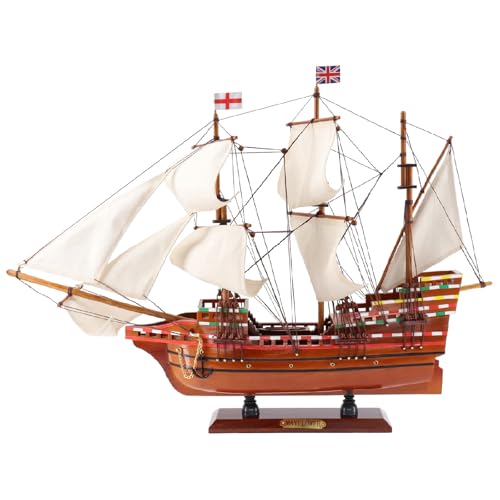 23 inch Wooden Mayflower Sailing Ship Model