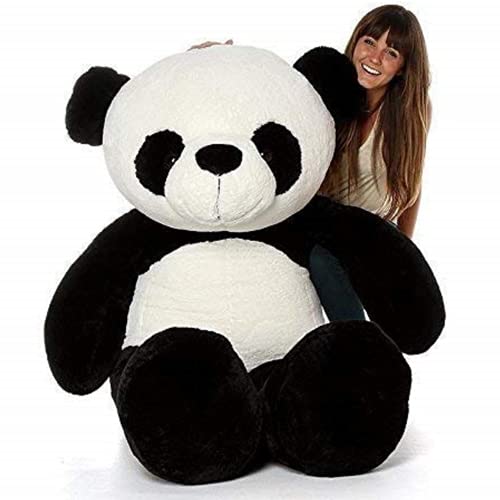 Image of HUG 'n' FEEL SOFT TOYS Panda 4 Feet Soft Toy | Birthday Gift for Girls Plush & Stuffed Toys