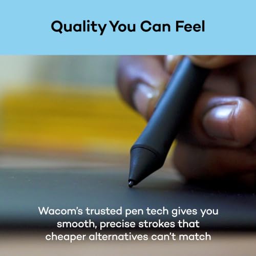 Wacom Intuos S, Stifttablet, inkl. Wacom Pen 4K (batterielos) – Ansicht 3