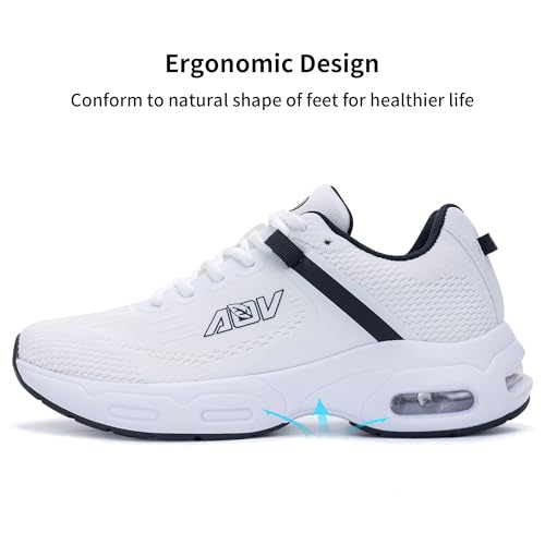 Image of AOV Women Arch Support Walking Shoes Orthotic Tennis Sneakers for Plantar Fasciitis Athletic Running Shoes