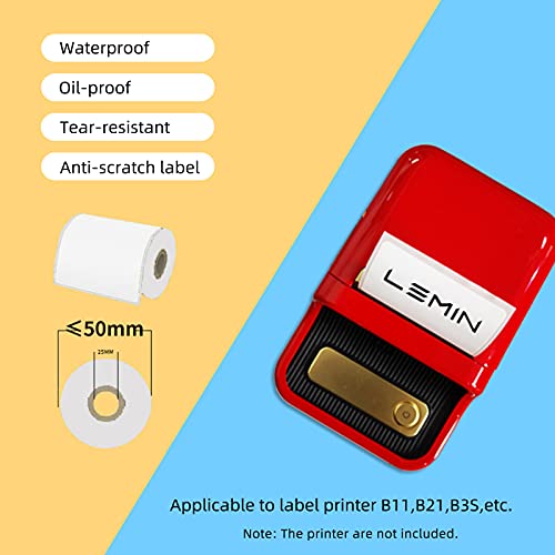 Qican Etiquetas térmicas à prova d'água Etiquetas autoadesivas Etiquetas de remessa de 2,0x1,2 pole