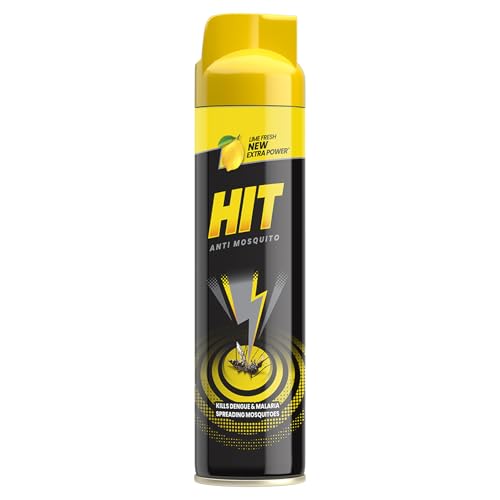 Hit Flying Insect Killer - Mosquito & Fly Killer Spray (625Ml) | Lime Fragrance | Instant Kill | Protection From Dengue & Malaria, Pack Of 1