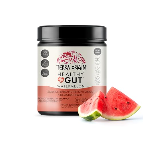 TERRA ORIGIN Healthy Gut Watermelon | 30-Servings...
