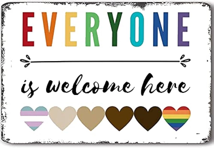 Amazon.com: EYSL Everyone is Welcome Here Wall Art Diversity Classroom Poster Inclusion Educational Inclusion Diversity Sign Metal tin Sign 12x8 School Bedroom Craft BrAnd Plaque, Multicolor: Posters & Prints amazon-com-eysl-everyone-is-welcome-here-wall-art-diversity-classroom-poster-inclusion-educational-inclusion-diversity-sign-metal-tin-sign-12x8-school-bedroom-craft-brand-plaque-multicolor-posters-prints