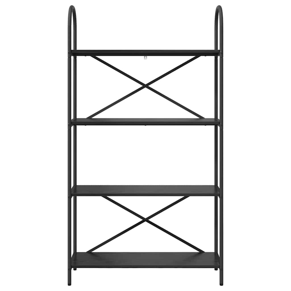 vidaXL Półka na książki 4 poziomy 80 x 30 x 146 cm Drewno inżynieryjne