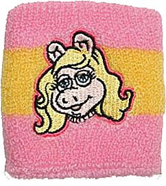The Muppets Cartoon Miss Piggy Girls Kids Childrens Wristband