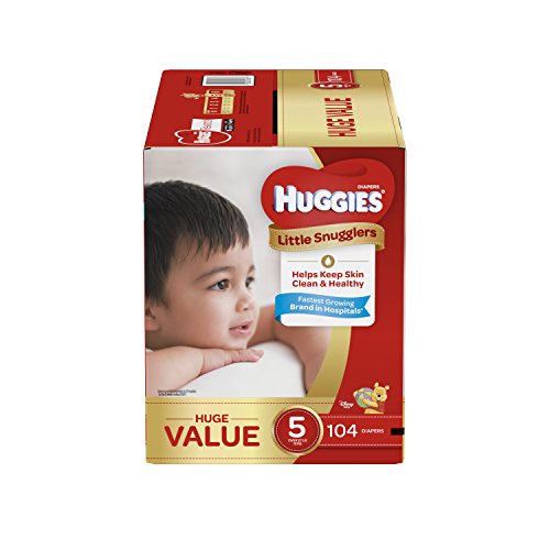 Huggies Little Snugglers Baby Diapers Size 5