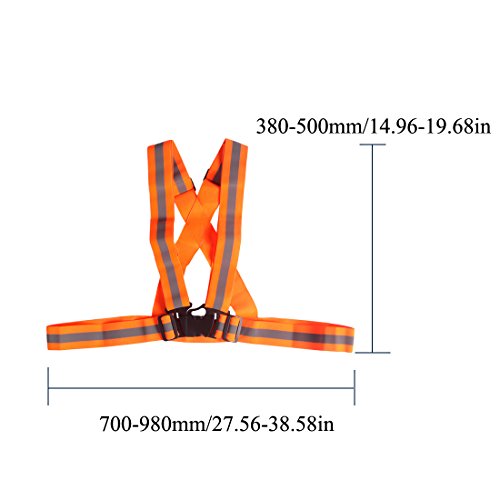 Andux Gilet Catarifrangente Running,Gilet