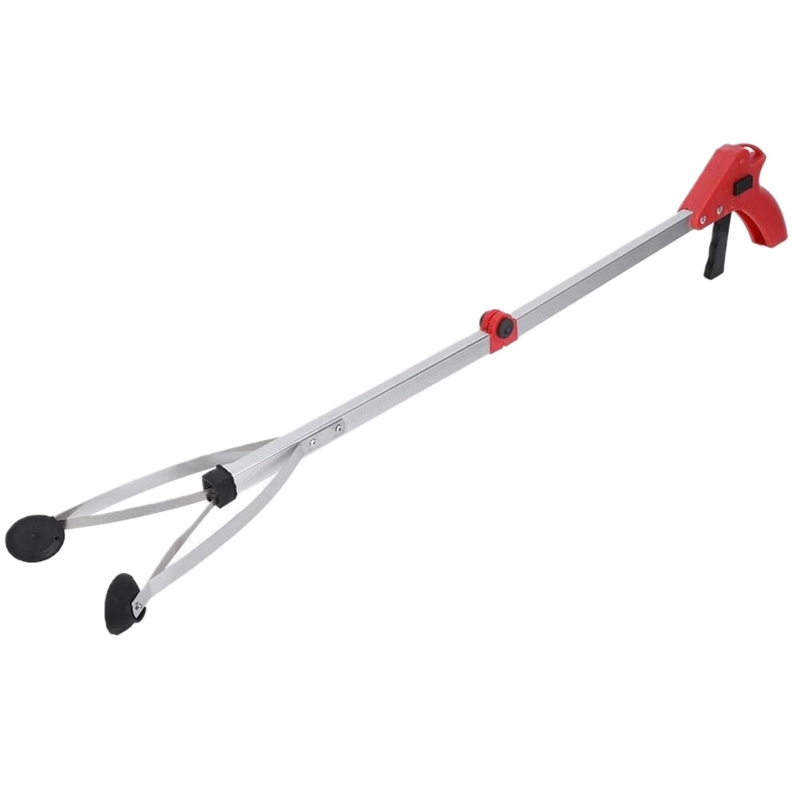 Hogar Pinza Recoge Objetos 2 Herramientas De Agarre Plegables Y Ligeras For Recoger Objetos Recogedor Basura Para Jardines(Rot)