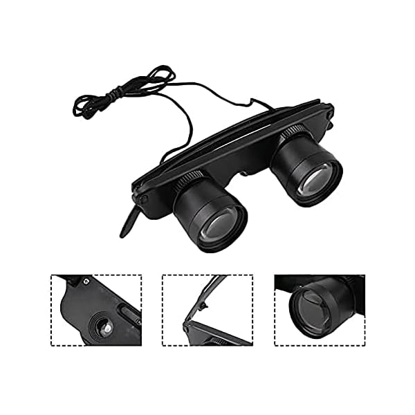 3 X Lupe Stil Teleskop Outdoor Angeln Optik Fernglas Angeln Spiel Angler GeräT – Bild 3