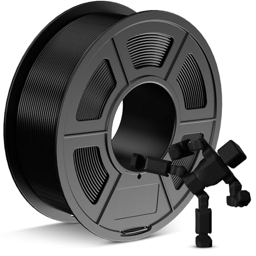 Image of JAYO PETG Filament 1.75mm Black 1.1 KG, Strong Toughness PETG 3D Printer Filament Dimensional Accuracy + /- 0.02 mm, 2.4lbs Spool Fits for Most FDM 3D Printers