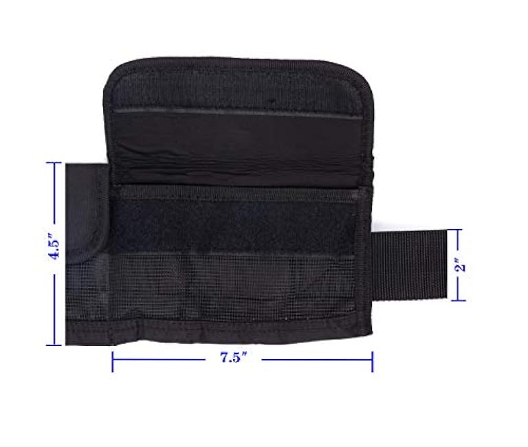 MOOCY 4 Neoprene Pocket Scuba Weight Belt£¬Spear Fishing Nylon-fit for Waist 32 to 52 - Quick-Release Buckle