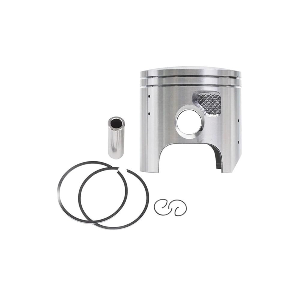Piston KDX200 66,25 mm résout perte compression axe 16 mm moto