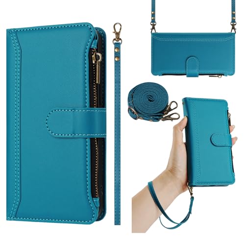 Cover Compatibile con Oppo Reno15 F, Custodia per portafoglio con cerniera, Flip Libro Magnetica Oppo Reno15 F