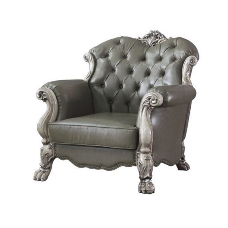 Sillón Plegable Blanco PU Con Cojín miniatura 6