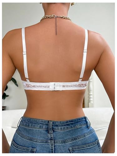 Image of SOLY HUX Women's Sexy Lace Bras Underwire Everyday Bra Comfort Push Up Bralettes