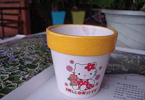 Miniatura 3 de Maceta de plástico de 3 pulgadas, maceta decorativa moderna para jardín y drenar todas las plantas de interior, flores, hierbas, violetas africanas,