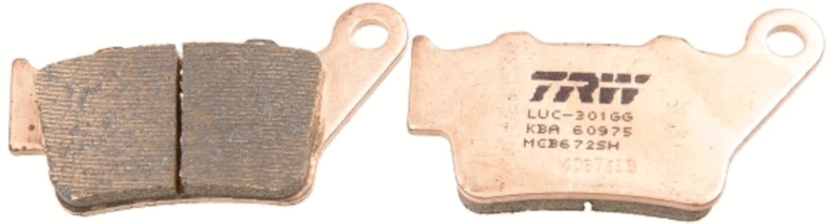 2x ✅Fits TRW MCB672SH Brake pads MCB672SH  sinter, intended use raci ⭐UK Seller⭐