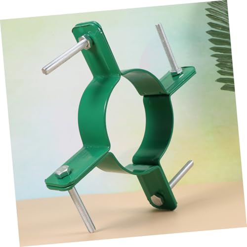 Stabilisation pour inclines de colliers avec vis robustes pour tuteur