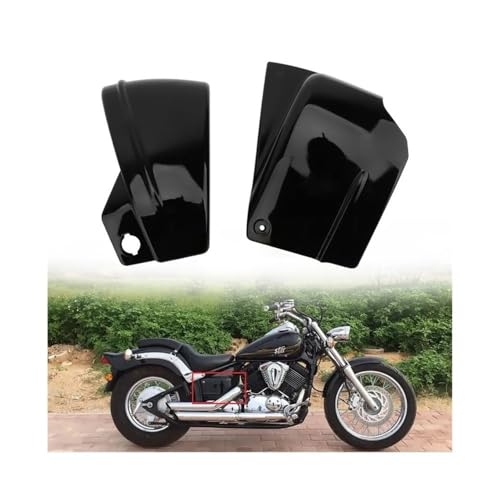 Cache de batterie Dragstar XVS650 pour remplacer un panneau latéral usé - 4