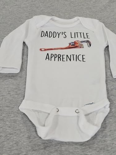 Plumber - Baby Boy Girl Clothes Infant Bodysuit Funny Cute Newborn 6