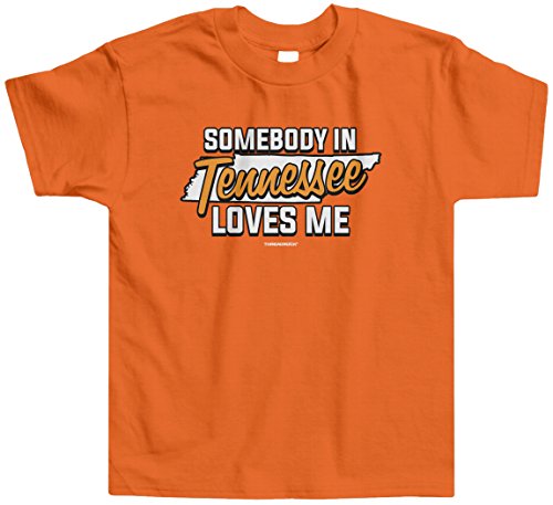 Threadrock Little Boys' Somebody in Tennessee Loves Me Toddler T-Shirt