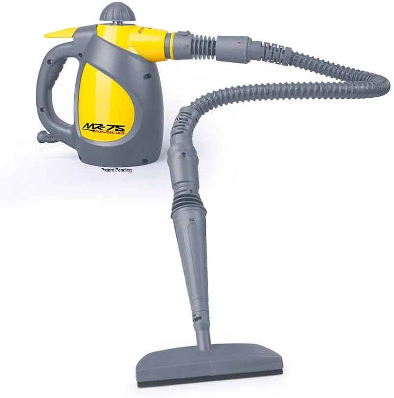 Vapamore MR-75 Amico Handheld Steam Cleaner, 17 Attachments Including the Turbo Pet Tool, Chemical Free Professional-Grade Handheld Steamer Quickly & Easily Cleans Upholstery, Bathrooms, Cars & More - Image 2