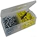L.H. Dottie 2AKHXTP Anchor Kit, Hex/Phillips/Slotted, 10 by 1-Inch Length Screw, 122 Anchor, Yellow