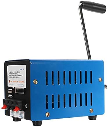 TOOGOO Generador de Manivela de Mano de Emergencia de Alta Potencia Cargador de Mano Port?til de Emergencia Manivela de Carga USB TOOGOO Generador de Manivela de Mano de Emergencia de Alta Potencia Cargador de Mano Port?til de Emergencia Manivela de Carga USB