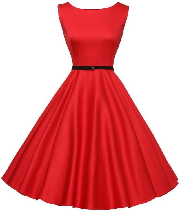 Women’s Sleeveless Vintage Swing Party Dresses