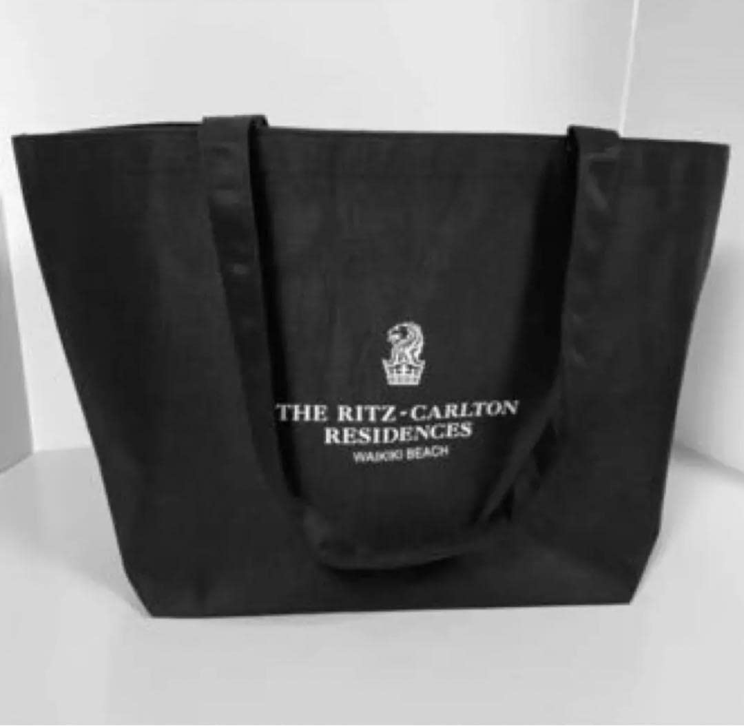 Amazon.co.jp: リッツカールトントートエコバッグ黒オーナーズ 複数枚  