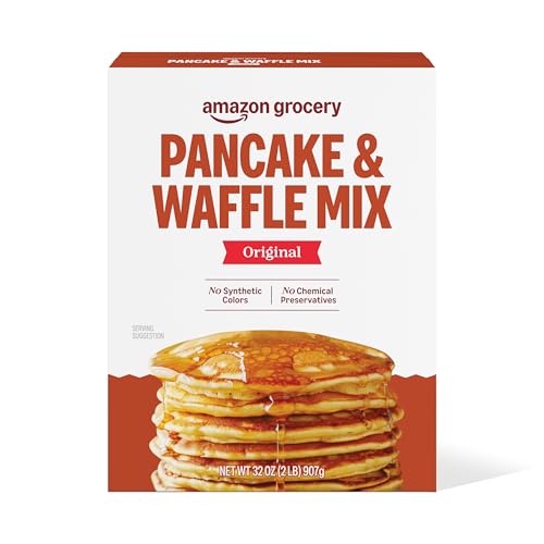 Amazon Grocery, Original Pancake and Waffle Mix, 32 oz