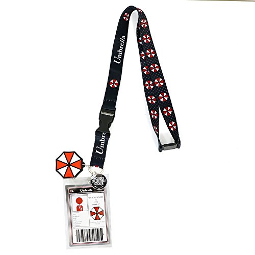 Bioworld- Resident Evil The Final Chapter Umbrella Lanyard ID Holder
