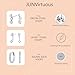 JUNVirtuous 925 Sterling Silver Earrings for Women Hypoallergenic 3 Pair Cubic Zirconia Small Silver Hoop Stud Earrings Sets for Multiple Piercing Stacks Plated Dainty Huggiu Earings Jewelry