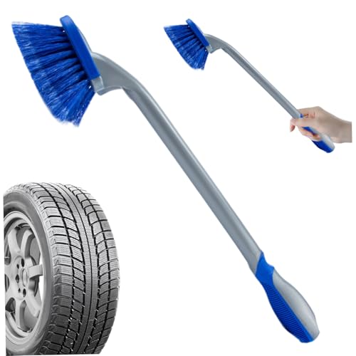 Cepillo de lavado de autos de 20 pulgadas con mango largo y diseño portátil antideslizante 2