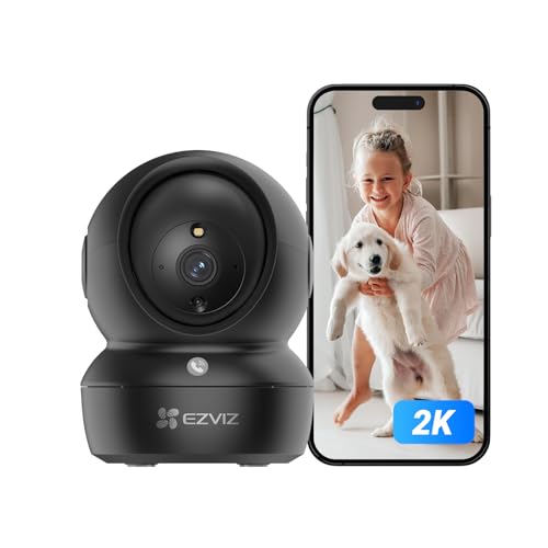 【Rilevamento Umano & Tracciamento Automatico】La telecamera da 3MP per interni è intelligente per identificare particolari attività umane. È possibile scegliere di essere avvisati solo quando qualcuno viene rilevato dalla telecamera. Inoltre, traccia rapidamente il comportamento delle persone e ruota per seguire le loro attività in corso.