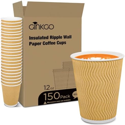 Ginkgo 12oz Coffee Cups...